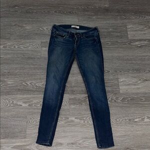 HOLLISTER dark Blue Skinny Jeans